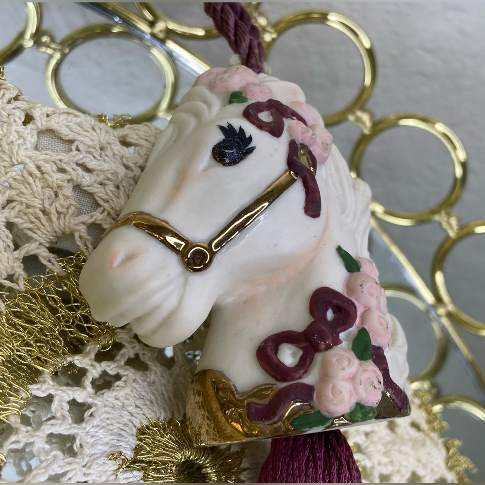 Beautiful Unicorn Tassel Antiquity Ornament